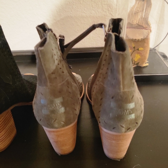 Toms Majorca Peep Toe shoes - Picture 5 of 9